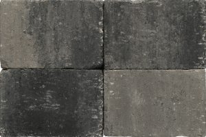 Abbeystones 20x30x6cm grijs zwart