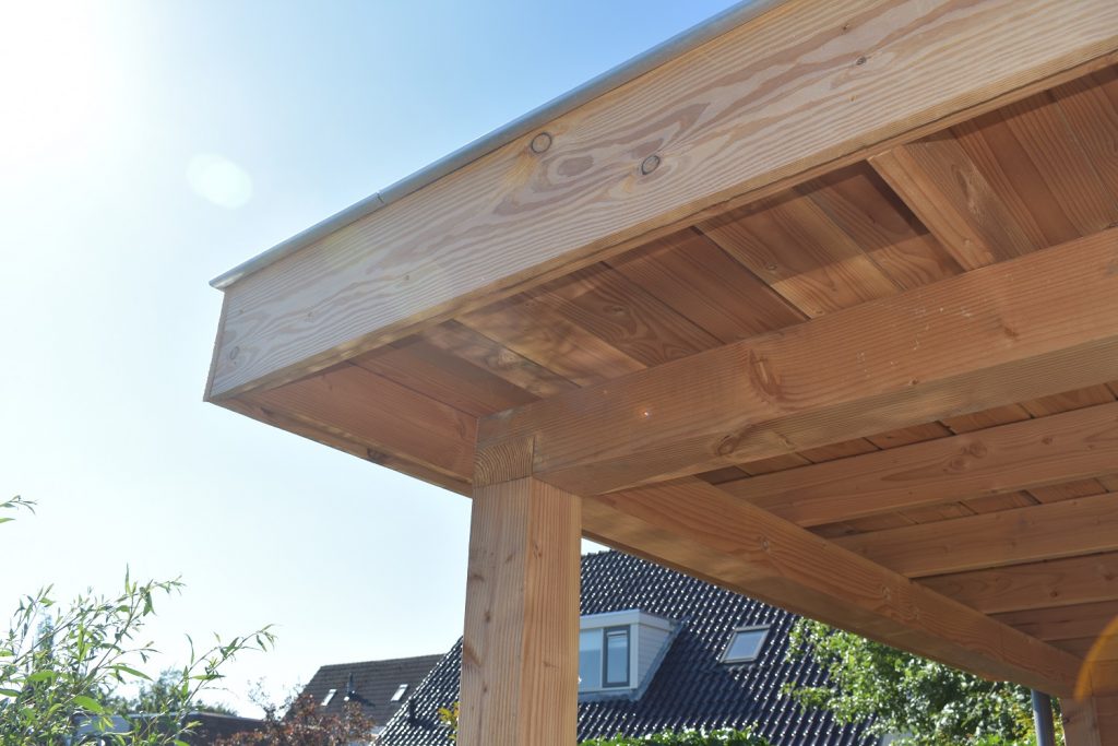 afwerking douglas pergola Totaal Bestrating