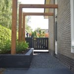 Douglas pergola van 15x15cm