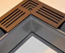 ultra drain blackline hoekstuk