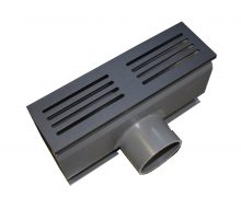 ultra drain zij afvoer blackline