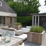 Aangelegde tuin Totaal Bestrating Drachten