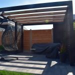 Douglas pergola door Totaal Bestrating Drachten