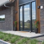 Opstap voordeur woning met Smartton 30x60cm Matterhorn