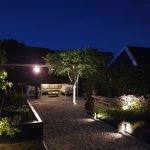 in-lite verlichting in tuin door Totaal Bestrating Drachten