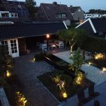 in-lite verlichting in tuin door Totaal Bestrating Drachten