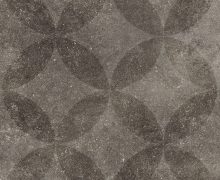 Solostone 70x70x3.2cm Hormigon Antracite Flower Decor vtwonen