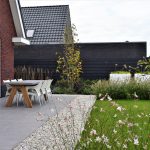 grijze betontegels optimum liscio silver