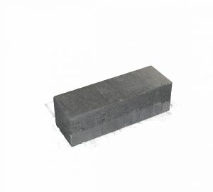 Stapelblok 14x14x56cm grijs/zwart